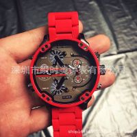 Hot style DZ7370 red personality male money to watch big mens ✙♦✁