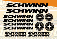 (Wellsunny6) Schwinn สติ๊กเกอร์จักรยานสติ๊กเกอร์ไวนิล