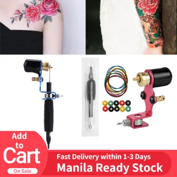 Tattoo Machine Kits Tattoo Power Supply Rotary Pen With Cartridges