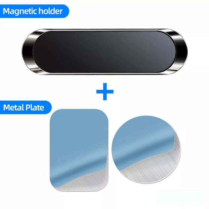 Magnetic Car Phone Holder Universal Paste Stand Car Mount Dashboard Multi Functional Magnetic Phone Holder Magnet Holder Handphone Holder Kereta Desktop Phone Holder