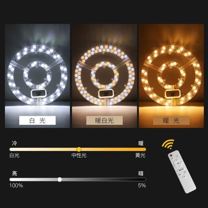 2023-ส่วนลดปกม้วน-รุ่นใหม่-led-แกนโคมไฟเพดานแม่เหล็กแหวน-smd-หลอดประหยัดพลังงานแหล่งกำเนิดแสงโมดูลทรงกลม