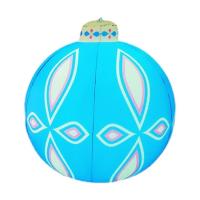 PVC Inflatable Christmas Ball PVC Inflatable Decorated Ball Non Fading Festive Christmas Decorated Ball Weather Resistant For Christmas Party dependable