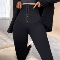 Corset Fitness Leggings Womens Outer Wear Training Gym Jogging Yoga Pants Tight High Waist Elastic Tummy Control Sexy Trousers