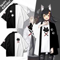 ☈✆✙ 2009 Ookami Mio เสื้อกิโมโน พิมพ์ลายการ์ตูนอนิเมะ 3D สไตล์ญี่ปุ่น แนวสตรีท แฟชั่นฤดูร้อน