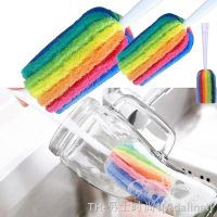 hot【DT】✈✷  Handle Sponge Washing Dishes Glass Cup Bottle Household Cleaning Scouring