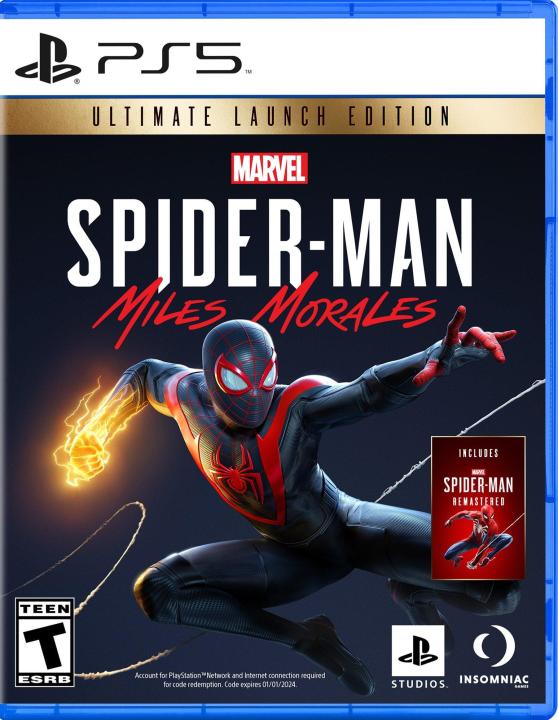 Đĩa Game PS5 Spider-Man Miles Morales Ultimate Launch Edition 