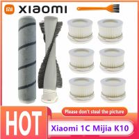 เหมาะสำหรับ Xiaomi 1C K10 Mijia แปรงลูกกลิ้งเครื่องดูดฝุ่นแบบมือจับแปรงเก็บตัวไรเปลี่ยนอุปกรณ์ตัวกรอง HEPA