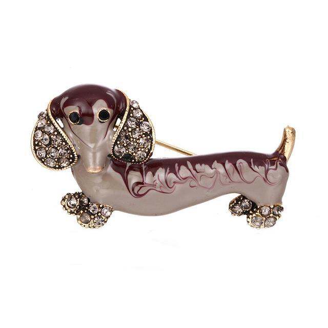 cute-dachshund-dog-enamel-brooch-pin-shiny-rhinestone-animals-shape-collar-broaches-for-women-men-kids-jewelry-accessories