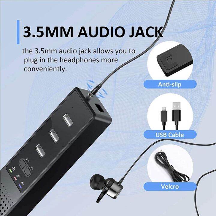 คุณภาพสูง-3-in-1-ลําโพงพร้อมไมค์-amp-hubs-usb-pc-สําหรับ-video-conference