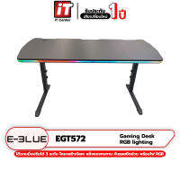 (รับประกันสินค้า 1 ปี) E-Blue Gaming Desk [EGT572] โต๊ะเกมมิ่ง ปรับได้ 3 ระดับ โครงสร้างโลหะ แข็งแรงทนทาน กันรอยขีดข่วน พร้อมแสงไฟ RGB #itcenterth