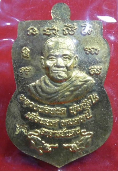 เหรียญเลื่อนสมณศักดิ์อาจารย์แดง-เนื้อทองฝาบาตรห่วงตัน-วัดไร่-ปัตตานี-ปี2549