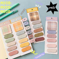 กระดาษโน๊ตหลายสี (120แผ่น/มีกาว) พร้อมส่ง SZ046