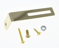 KR- Gold Pickguard Bracket Scratch Plate Bracket w/ Screws fits LP Guitar