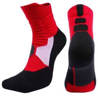 Professional Basketball Socks Boxing elite Thick Sports Socks Non-slip Durable Skateboard Towel Bottom Stocking Socks