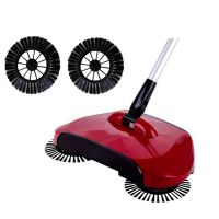 【CW】 Hand Push Mop Broom Manual Telescopic Floor Dust Sweeper Side Household Cleaning