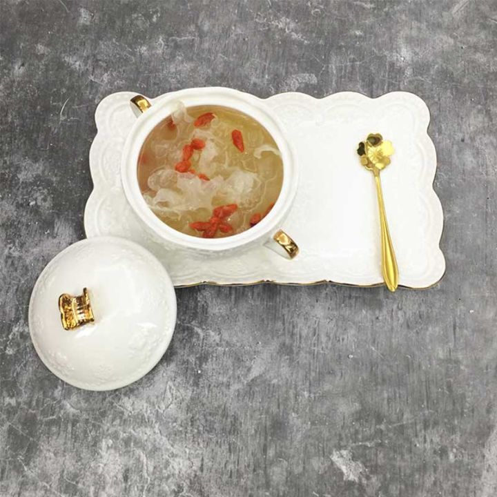 borrey-creative-ceramic-bowl-dish-stew-pot-fruit-ramen-rice-soup-bowl-mug-binaural-baking-bowl-dessert-storage-food-container