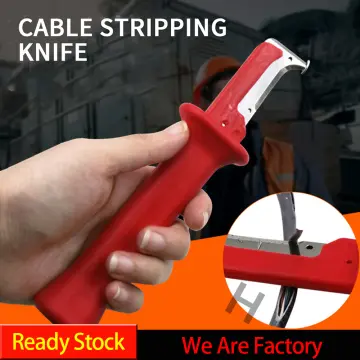 1000V Insulated Straight Cable Knife - Electrical Factory Outlet