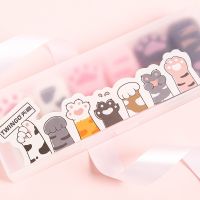 6 PCS Cute Pink Cartoon Cat Claw Correction Tape Set for Writing Taking Notes Diary Planner Scrapbooking Correction Liquid Pens