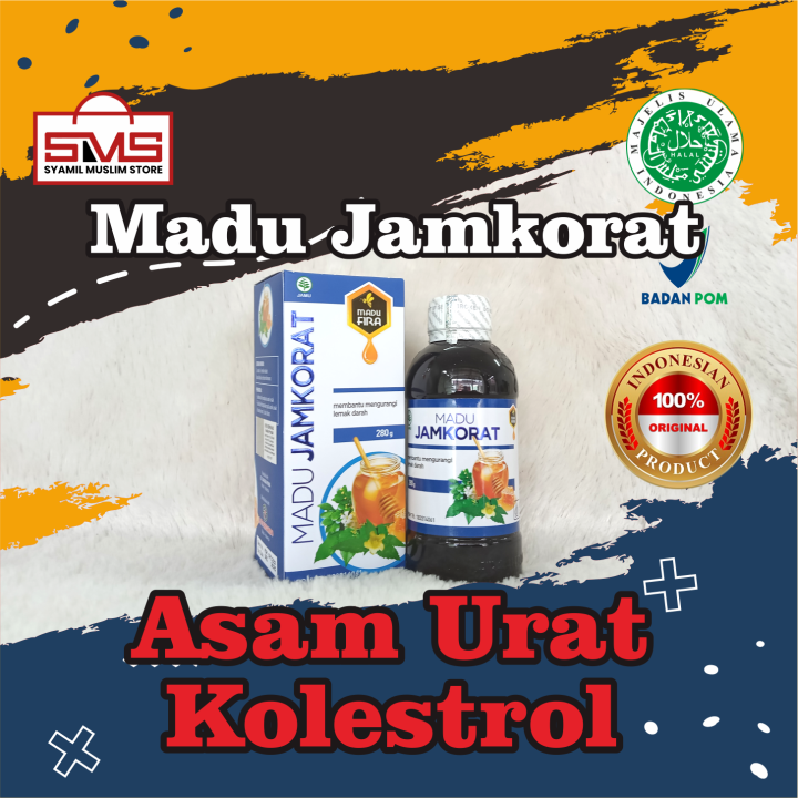 Madu Jamkorat - Obat Kolesterol dan Asam urat | Lazada Indonesia