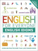 ENGLISH FOR EVERYONE: ENGLISH IDIOMS