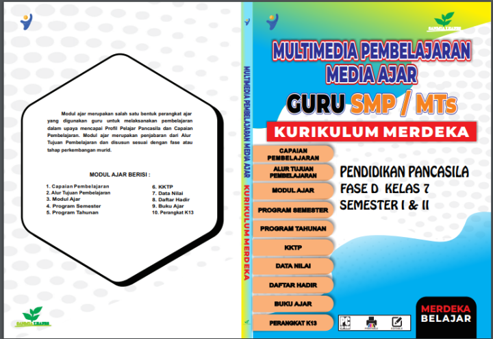 MODUL AJAR KURIKULUM MERDEKA PENDIDIKAN KEWARGANEGARAAN SMP/MTs KELAS ...