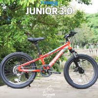 TRINX Junior 3.0 MTB สำหรับเด็ก เฟรมอลูมิเนียม ล้อ 20 นิ้ว 7sp. ดิสก์สาย