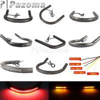 Motorbike 7/8 1 Tube Seat Loop Rear Frame Hoop with LED Brake Turn Tail Light Cafe Racer for Honda CB CD Yamaha XS Suzuki GS