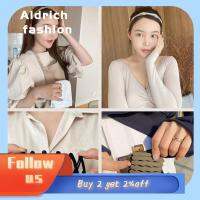 ALDRICH FASHION ใหม่ กันลื่น ล่องหน พับ หมวก ยืด ที่คาดผม