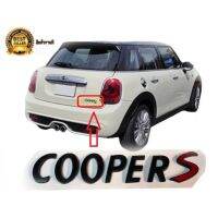 *โปรโมชั่นสุดคุ้ม* โลโก้ตัวอักษร ติดด้านหลังรถ มินิคูเปอร์ Minicooper logo black Cooper S*ครบเครื่องเรืองประดับ*