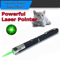 ใหม่ Strong 900ไมล์5 M W 532nm Green Laser Pointer Pen Visible Beam Light