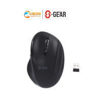 MOUSE SGEAR MS-MV400 WIRELESS VERTICAL ประกันศูนย์ 2 ปี (BLACK)