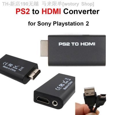 【CW】☾❉✸  2 PS2 to Adapter Video Converter with 3.5mm Audio Output Transfer