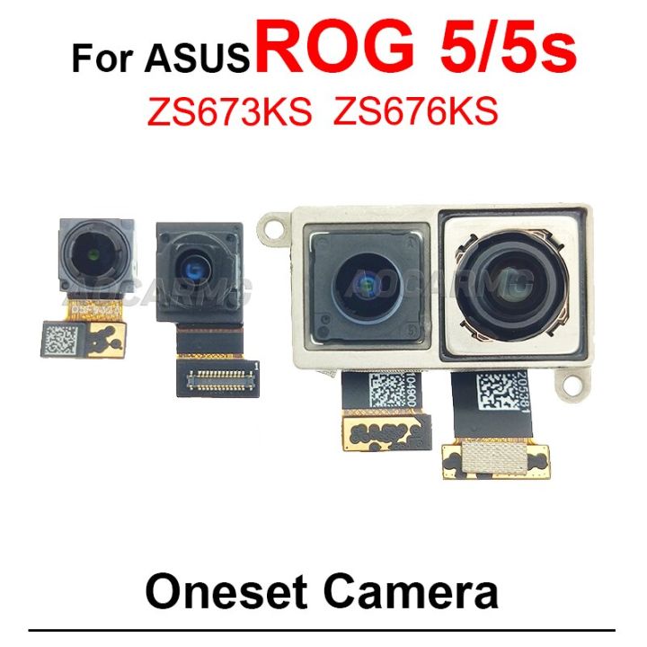 หันกล้องด้านหน้าสำหรับ-asus-rog-โทรศัพท์1-2-5-6-rog2-rog6-rog5ด้านหลังหลังมาโครหลักอะไหล่กล้องถ่ายรูปส่วน-zs600kl-zs660kl