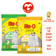 Cát Vệ Sinh Mèo Me-O Cat Litter Cao Cấp Túi 5 Lít - Miki Petshop