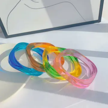 Cheap plastic deals bangle bracelets