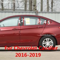 สติกเกอร์ติดเชือกยาวของตกแต่งหน้าต่างพีซีเสากลางเสารถยนต์ B C สำหรับ Chevrolet Cavalier 2021 2020 2019 2018 2017 2016