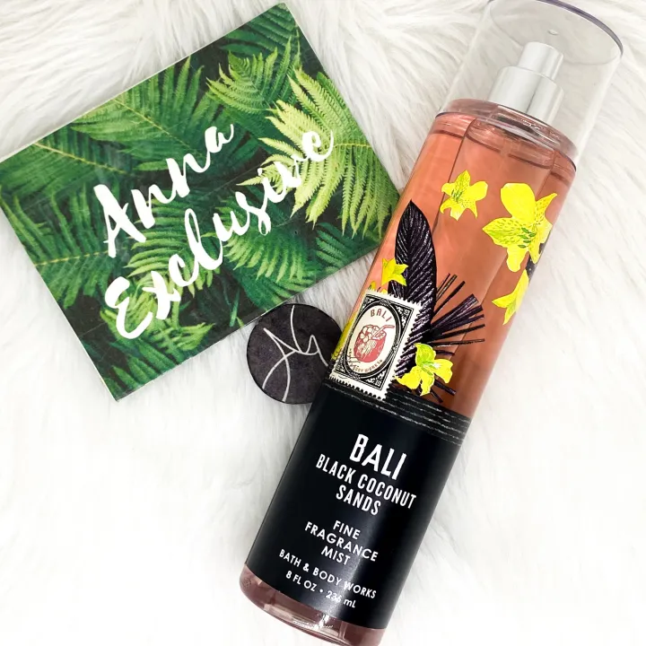 Authentic Bath & Body Works BALI BLACK COCONUT SANDS Fine Fragrance
