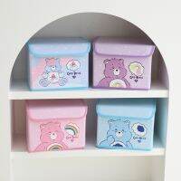 กล่องเก็บของ พับได้ มีฝาปิด Care Bears  รุ่นนี้เป็นไซส์เล็ก ขนาดพกพา ขนาด 20*14*15 cm.