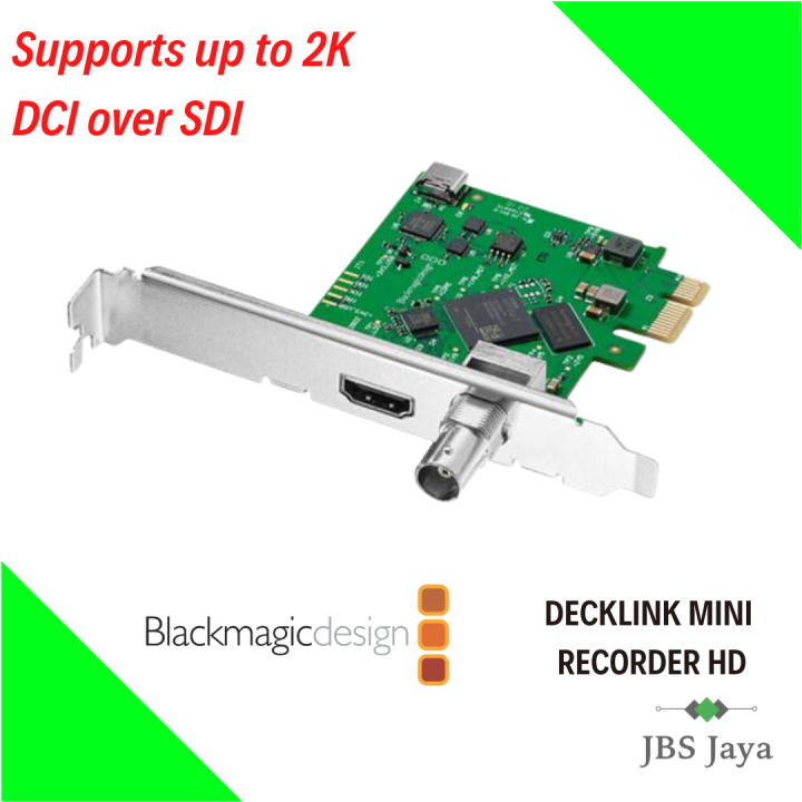 Blackmagic Design DeckLink Mini Recorder HD | Lazada