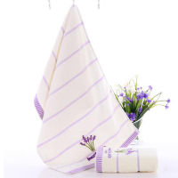 Cotton Lavender Face Towel Soft Absorbent Romantic Love Towel Baby Women Family Bathroom Gift Bath Accesory 34*74cm Hand Towel