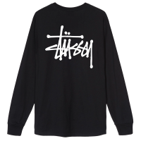 stussy แขนยาว T เสื้อเชิ้ต Classic Cruise Letter Stucy ผ้าฝ้ายแท้คอกลมทรงหลวมสำหรับคู่รักชายและหญิงเสื้อตัวในแฟชั่น