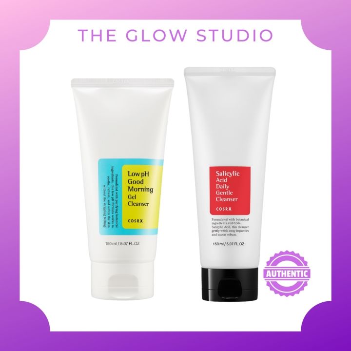 COSRX Low pH Good Morning Gel Cleanser or Salicylic Acid Daily Gentle 150ml / 50ml 20ml Lazada PH