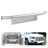 Bull Bar Car Bumper Licence Plate Holder Frame Work Led Light Bar Fog Lamp Mounting Bracket for Off road 4x4 SUV UAZ Tractor