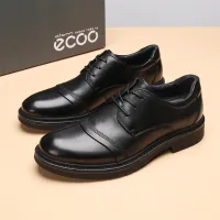 Original Ecco mens Fashion shoes casual shoes sports running shoes sneakers Leather shoes LY1122010