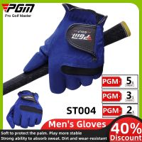 △☼◄ PGM Men 39;s Golf Gloves Single Sweat Absorbing Microfiber Cloth Soft Breathable Wear Resistant Non-Slip Gloves Protect Palms ST004