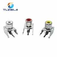 5PCS AV-8.4-3 AV Pin Jack 3 Color RCA Female Audio Video AV Socket Connector