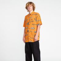 VOLCOM เสื้อเชิ้ตแขนสั้น SKATE VITALS WOVEN SS