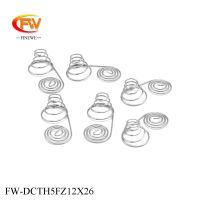 FINEWE 5PCS AA Battery Negative and Positive Coils Spring Contact Plate AA Battery NIckel Wire Spring