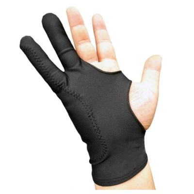 Anti-touch Glove Artist Gloves For Drawing Tablet Drawing Tablet Glove Two Finger Smooth Elasticity For Stylus Pen Pencil Sketching Painting Right Hand Or Left Hand justifiable