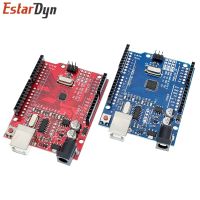 CH340G R3 + ชิป SMD MEGA328P 16Mhz สำหรับ Arduino UNO R3บอร์ดพัฒนาสาย USB ATEGA328P หนึ่งชุด